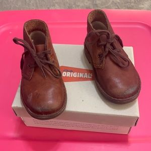 Toddler Boys Clark’s leather boots